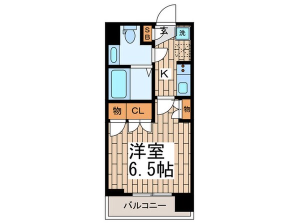 レジディア大森東の物件間取画像